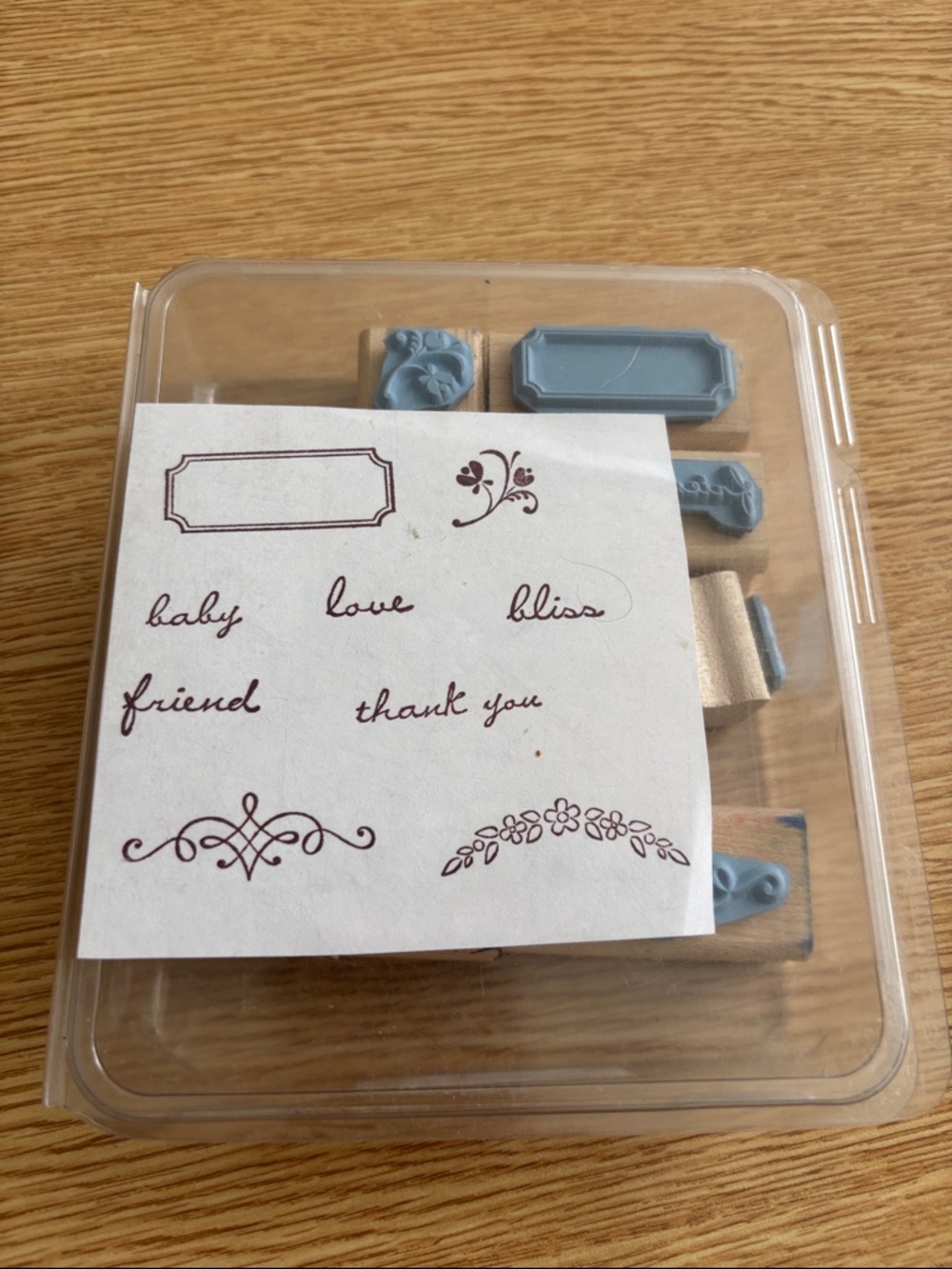 Stampin Up! Noteworthy Stamp Set - Retired